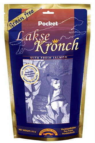 Kronch 76% Zalmsnacks Pockets 600 Gr