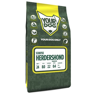 Yourdog Schotse Herdershond Senior 12 Kg
