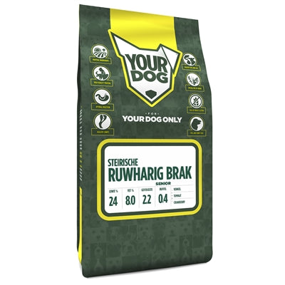 Yourdog Steirische Ruwharig Brak Senior 12 Kg