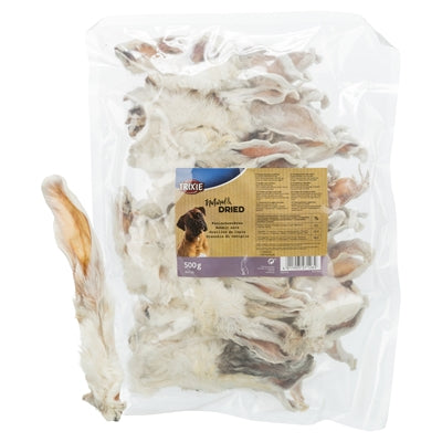 Trixie Konijnenoren Met Vacht 500 Gr
