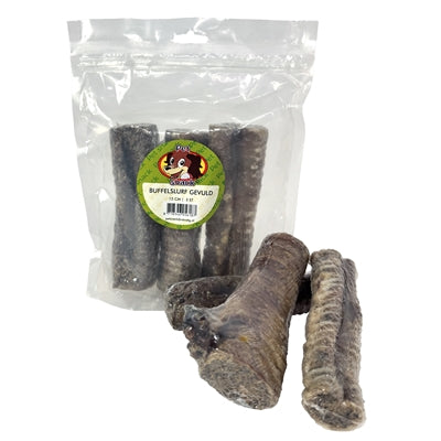 Petsnack Buffelslurf Gevuld 15 Cm 3 St