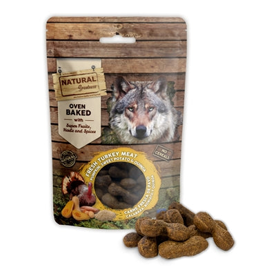 Natural Greatness Digestive Support Oven Baked Biscuits Mini 75 Gr